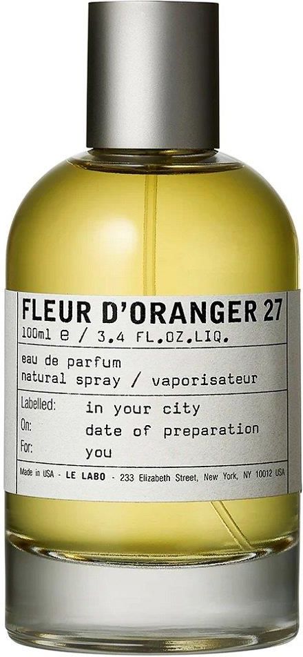 【TRD】LE LABO FLEUR D'ORANGER 27 100ml Le Labo Fleur Doranger 27 Woda Perfumowana 100ml - opinie i ceny