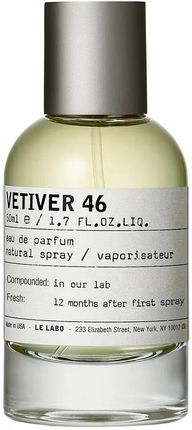 Le Labo Vetiver 46 Woda Perfumowana 50ml - opinie i ceny na Ceneo.pl
