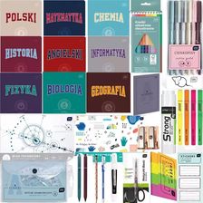Zdjęcie Interdruk Wyprawka Szkolna Zeszyty Klasa 4-8 + Zeszyt A6 - Bartoszyce