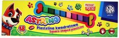 Zdjęcie Astra Plastelina Kwadratowa 18 Kolorów - Ząbki