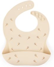 Zdjęcie Petite&Mars Sam Beige 6M+ Śliniak Dandelion 1 Szt. - Będzin