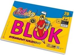 Zdjęcie Alfa Pastello Blok Rysunkowy A4 80G Kolorowy 20 Kartek Edukamp - Niepołomice