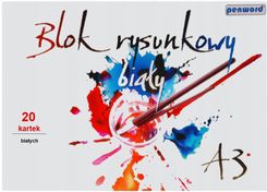 Zdjęcie Penword Blok Rysunkowy Format A3 20 Kartek Białych Do Rysowania 1szt. - Kobylin