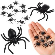 Zdjęcie Pająki Dekoracyjne Na Halloween Dekoracja Ozdoba Zestaw 10 X Pająk 3X3 Cm Ruhhy 26028 - Wisła