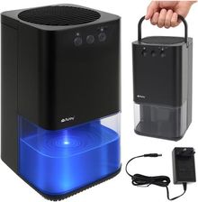 Zdjęcie Osuszacz Powietrza Pochłaniacz Wilgoci Cichy Podświetlenie LED + Timer 1,4L czarny Ruhhy 26494 - Jastrzębie-Zdrój