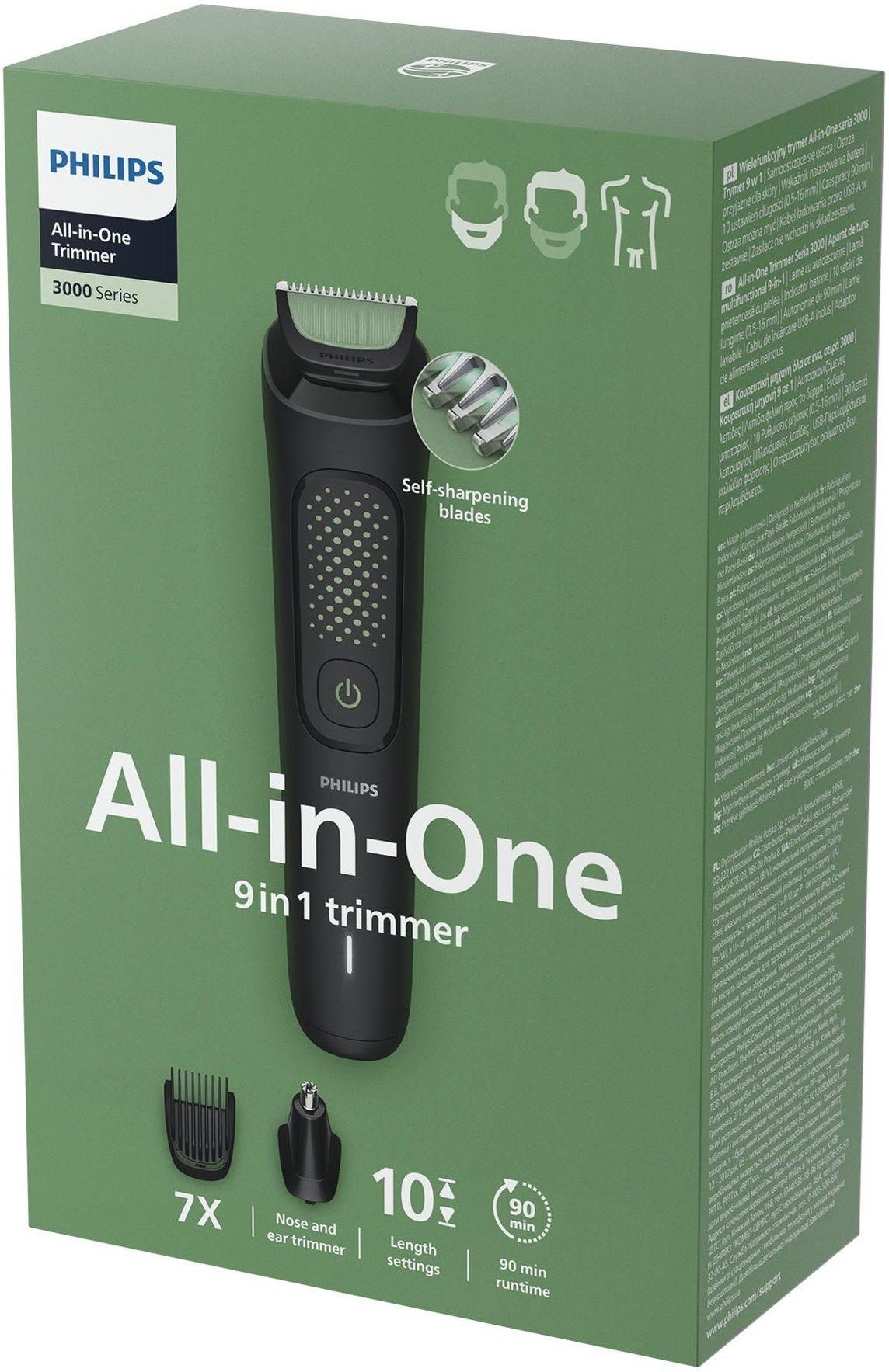 фото Тример для бороди та вусів,тіла Philips All-in-One Series 3000 MG3946/15