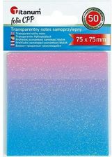 Zdjęcie Titanum Notes Samoprzylepny Transparentny 75X75Mm 50K - Bochnia