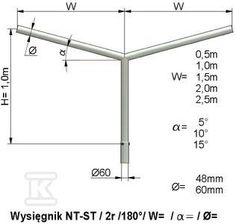 Zdjęcie Elektromontaż Wysięg.Nt St 1/2R/1,5M/15St. 3,0100399100216E+28 - Siedliszcze