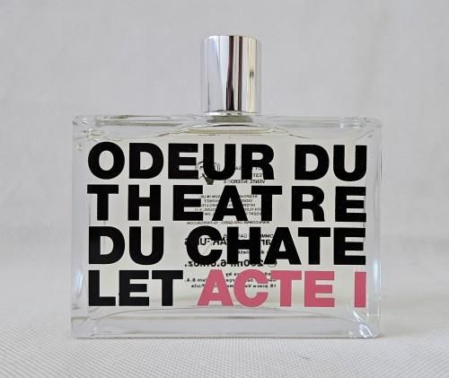 Comme des Garcons Odeur du Theatre du Chatelet ACTE I woda