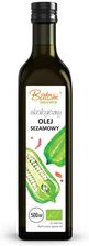 BIO Olej sezamowy nierafinowany 500ml Batom