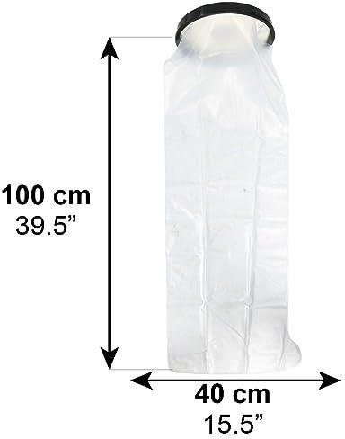 Acquastop sacchetto protezione per doccia braccio intero