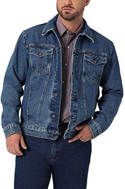 [AC] Wrangler Męska kurtka jeansowa Rugged Wear bez podszewki, Antyczne indygo, 3XL