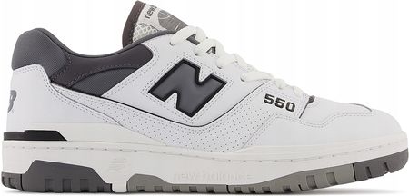 Buty sneakersy męskie New Balance 550 białe szare skórzane roz.42 -BB550WTG