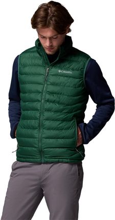 Bezrękawnik puchowy męski Columbia POWDER LITE II zielony 2086974375