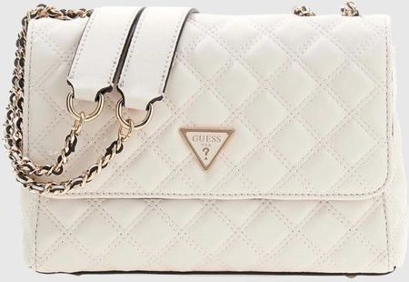 GUESS Biała kopertówka damska Giully