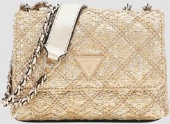 Zdjęcie GUESS Złota kopertówka damska Giully Mini 2 - Oświęcim