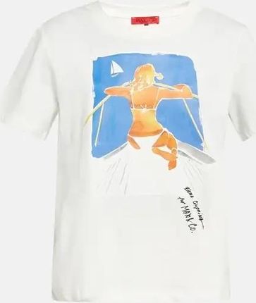 MAX&Co bawełniana koszulka z krótkim rękawem T-shirt damski sportowy r. S