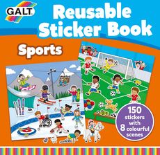 Zdjęcie Galt Reusable Sticker Book Sports 31000151 - Stawiszyn