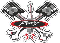 Zdjęcie Onedesign Naklejki Dekoracyjne 2szt. Flat Uv Racing 47766P - Żagań