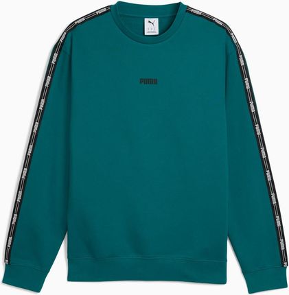 Bluza męska Puma NEW TAPE CREW FL zielona 69264322