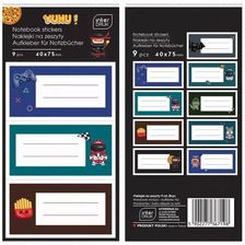 Zdjęcie Interdruk Naklejki Na Zeszyt 9szt. - Grudziądz