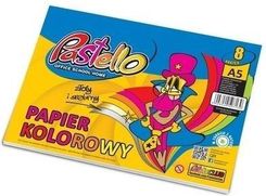 Zdjęcie Alfa Pastello Papier Kolorowy A5 8 Kartek Błyszczący - Myślenice