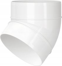Zdjęcie Vents Group Kolano 45 stopni do kanałów okrągłych fi 100mm (491) - Prochowice