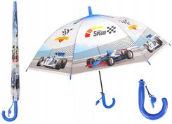 Zdjęcie Parasol dziecięcy Ravi 50 cm z gwizdkiem i kolorowymi grafikami – zabawa i ochrona - Koronowo