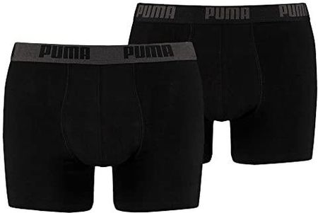 [AC] PUMA Basic Boxers Bokserki Mężczyźni , Czarny , M