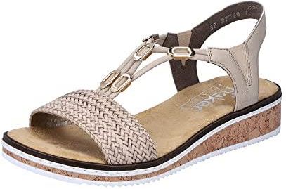 [AC] Rieker Kobiety Sandały, Cliff Ginger, 37 EU