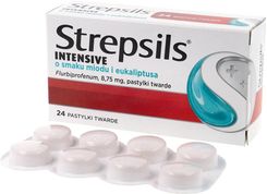 Zdjęcie Reckitt Benckiser Strepsils Intensive 8,75mg Smak Miodu I Eukaliptusa 24past. - Czarnków