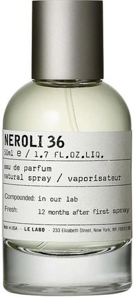LE LABO NEROLI 36 オードパルファム 50ml Le Labo Neroli 36 Woda Perfumowana 50ml - opinie i ceny na