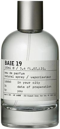 Le Labo Baie 19 Woda Perfumowana 15ml - opinie i ceny na Ceneo.pl