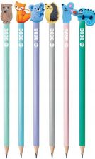 Zdjęcie Interdruk Ołówek Grafitowy Hb Ze Zwierzątkiem Kolorowy Trwały Bezpieczny Dla Dzieci Mix Wzorów - Koronowo