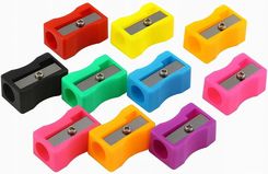 Zdjęcie Hurt 7&7 Temperówka Szkolna Plastikowa Z Metalowym Ostrzem Mix Kolorów - Szubin