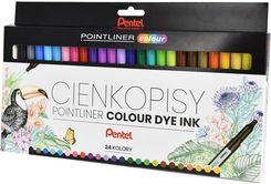 Zdjęcie Pentel Cienkopis Pointliner S40 St 24 Kolory - Oborniki