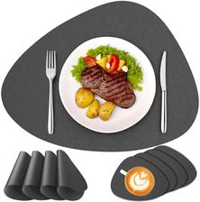 Zdjęcie Gockowiak Podkładka Na Stół Trival Szary (8 Sztuk) - Płoty