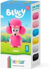 Zdjęcie Tm Toys Hey Clay Figurka Bluey Coco + Akcesoriami 5Pak - Białystok