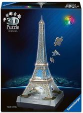 Zdjęcie Ravensburger Puzzle 3D Iconics Wieża Eiffla - Wyrzysk
