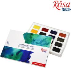 Zdjęcie Koh I Noor Rosa Gallery Farby Akwarelowe W Kostkach 16 Kol. Karton - Kórnik