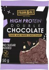 Zdjęcie Ciasteczko miękkie proteinowe podwójnie czekoladowe bez cukru 50g Frank&Oli - Twardogóra