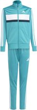 Zdjęcie Komplet dresów dziecięcy adidas SEASONAL ESSENTIALS TIBERIO turkusowy JN2245 - Strumień