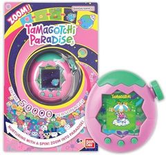 Zdjęcie Tamagotchi Bandai Paradise Terre Wirtualne Zwierzę Do Hodowli Z Kółkiem Zoomu Interaktywna Zabawka W Języku Francuskim Różowo Zielony Model - Czerwionka-Leszczyny