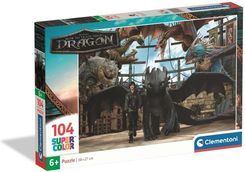 Zdjęcie Clementoni Puzzle 104 Super Kolor How To Train Your Dragon - Grabów nad Prosną