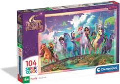 Zdjęcie Clementoni Puzzle 104 Super Kolor Unicorn Academy 25091 - Mogilno
