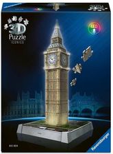 Zdjęcie Ravensburger Puzzle 3D Iconics Big Ben 12008025 235 Elementów - Koszyce
