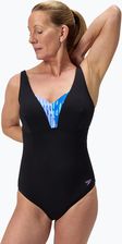 Zdjęcie Speedo Strój Pływacki Jednoczęściowy Damski Shaping Printed Opusgem Indigo Glow - Gogolin