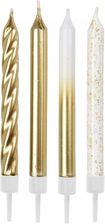 Zdjęcie Ravi Świeczki Urodzinowe Tort Świeczka Party Złote 6Szt. - Gołańcz