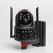 Zdjęcie Kamera IP zewnętrzna TECHNAXX 4G Dual Camera 4G LTE + panel słoneczny Technaxx TX-329 TX329 - Myślenice