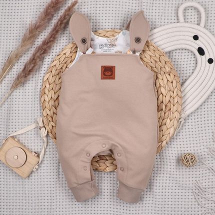 Spodnie ogrodniczki SKY JOURNEY z bawełny organicznej